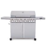 גריל גז 6 מבערים עם כירת צד סונאב Sonab KYQ-6S