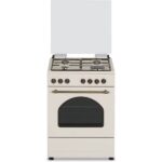 תנור משולב גז 60 רטרו בז' פירלס Peerless PR 6060 R BEJ ST