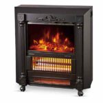 קמין חשמלי 2000W שחור פירלס Peerless NDY-20B