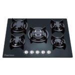 כיריים 5 גז להבות זכוכית שחורה פירלס Peerless ML-7030GB