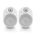 זוג רמקולים חיצוניים אלחוטי לבן פיור אקוסטיק בלו סקיי Pure Acoustics BLUESKY