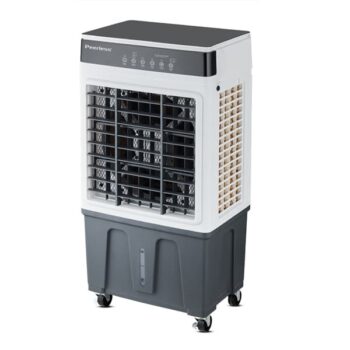 מצנן נייד 80 וואט לבן פירלס Peerless PE-ACF-23AR כולל שלט וקרחונים