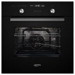 תנור בנוי שחור דיגטלי קריסטל Crystal MO70 GB