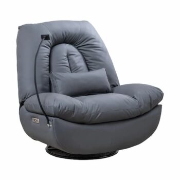 כורסת מסאג AIR LEATHER ARIAN בצבעים אפור / שמנת / כחול שמיים / שחור רק 1108 ₪