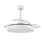 ‏מאוורר תקרה חכם עם רמקול TUYA BT LED הומקס Homex HF-42 רק 998 ₪