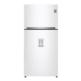 מקרר מקפיא עליון לבן עם קיוסק מים אל ג'י LG GL-F682HQHL רק 2499 ₪