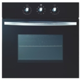 תנור בנוי 60 טורבו זכוכית שחור מולר Muller EB-56ECGB רק 699 ₪