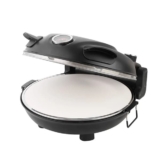 טאבון תנור פיצה חשמלי כולל אבן שמוט פירלס שחור Peerless PE-LM-12DTW רק 333 ₪