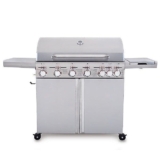 גריל גז 6 מבערים עם כירת צד סונאב Sonab KYQ-6S רק 1399 ₪