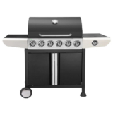 גריל גז 6 מבערים 70000BTU עם כירת צד קמפטאון CAMPTOWN 22291