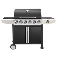 גריל גז 6 מבערים 70000BTU עם כירת צד קמפטאון CAMPTOWN 22291