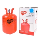 מיכל גז הליום חד פעמי 50 בלונים שמחה זה אנחנו רק כ-180 ₪