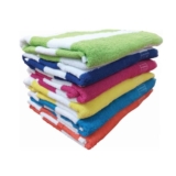 סט 6 מגבות חוף 130/70 ס"מ בסגנון פסים צבעוני Planero פלנרו