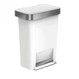 פח אשפה דקורטיבי 45 ליטר סימפליומן Simplehuman CW1387CB רק 699 ₪